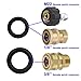 M MINGLE Power Pressure Washer O-Rings for 1/4 Inch, 3/8 Inch, M22 Quick Connect Coupler, 40-Pack