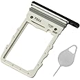 Galaxy Z Flip3 5G SIM Card Tray Dual Replacement Flip 3 Sim Card Holder for Samsung Galaxy Z Flip3 5G 6.7" SM-F711U Sim Tray 