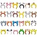 24 Pack Inflatable Headband Cute Animal Headband Balloon Hair Band for kids & Adults Party Favors