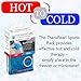 TheraPearl Reusable Hot Cold Pack, Sports Ice Size Pack with Gel Beads for Athletes, Flexible Hot & Cold Compress for Arthritis Pain Relief, Swelling, Sports Injuries, Cooling & Heating Pad