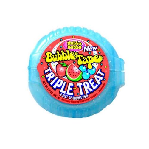 Hubba Bubba Bubble Tape Triple Treat, 2 oz dispensers, 12 count on PopScreen