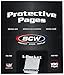 BCW Pro 1-Pocket Document Pages 100 ct Pack | Archival Acid-Free Storage for 8.5 x 11 Documents | Sheet Protectors with Toploading Design | Universal Fit in 3-Ring Binders and Albums