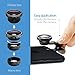 Spigen 3 in 1 Cell Phone Camera Lens Super Wide Lens/Fisheye Lens/Macro Lens for iPhone 7/7 Plus / 6S / 6S Plus/Galaxy S8 / S8 Plus / S7 / S7 Edge/LG/Nexus and More