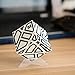 Twister.CK 3X3X3 Abnormity Cube Ghost Cube,3x3 Ghost Cube Puzzle with black Sticker,Speed Cube Puzzle New with Hollow out Stickers,Best Speed Cube Puzzle in the World,Brain Teasers for All Ages.