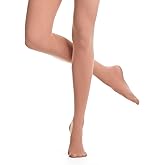 Danskin Women's Ultrasoft Microfiber Footed Tights