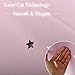 NICETOWN Children Window Darkening Curtains - Bedroom Star Cutouts Starry Night Magical Drape Panels for Girl's Princess Themed Rooms/Nursery Room (Lavender Pink, 42 inches X 63 inches, 2 Pieces)