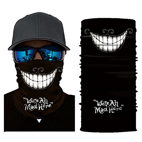 yijiamaoyiyouxia Cycling Motorcycle Head Scarf Neck Warmer Face Mask Ski Balaclava Headband (E)