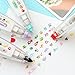 Chris.W 5Pcs Novelty Cute Cartoon Correction Tape Pen Kawaii Stationery Masking Tape School Supplies DIY Scrapbooking Stickers Diary Decor Tape(Multi-Color)