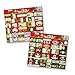 128 Christmas Gift Tags Stickers Peel and Stick in assorted designs! Styles May Vary!