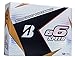 BRIDGESTONE GOLF e6 SPEED Golf Balls, White, High-Performance (Dozen Golf Balls)