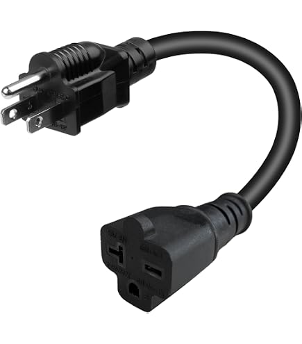 NEMA 5-15 Adapter For Nissan Leaf & Ariya EV Charger – Dual Voltage 30A NEMA 14-50P (Used)