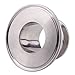 DERNORD Sanitary Concentric Reducer Tri Clamp Clover Stainless Steel 304 Sanitary Fitting End Cap Reducer (Tri Clamp Size: 2.5 inch x 1.5 inch)