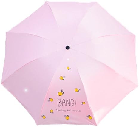 Amazon Tny オシャレ 折りたたみ傘 爆弾模様 可愛い 晴雨兼用 ピンク 並行輸入品 Tny 折りたたみ傘 通販