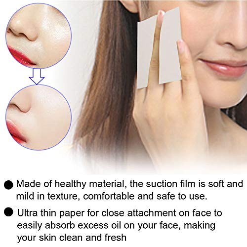 80pcs/set Oil-Absorbing Paper - Premium Makeup Oil Blotting Papers Sheets for Face,Facial Skin Care Make Up - Thumbnail 2
