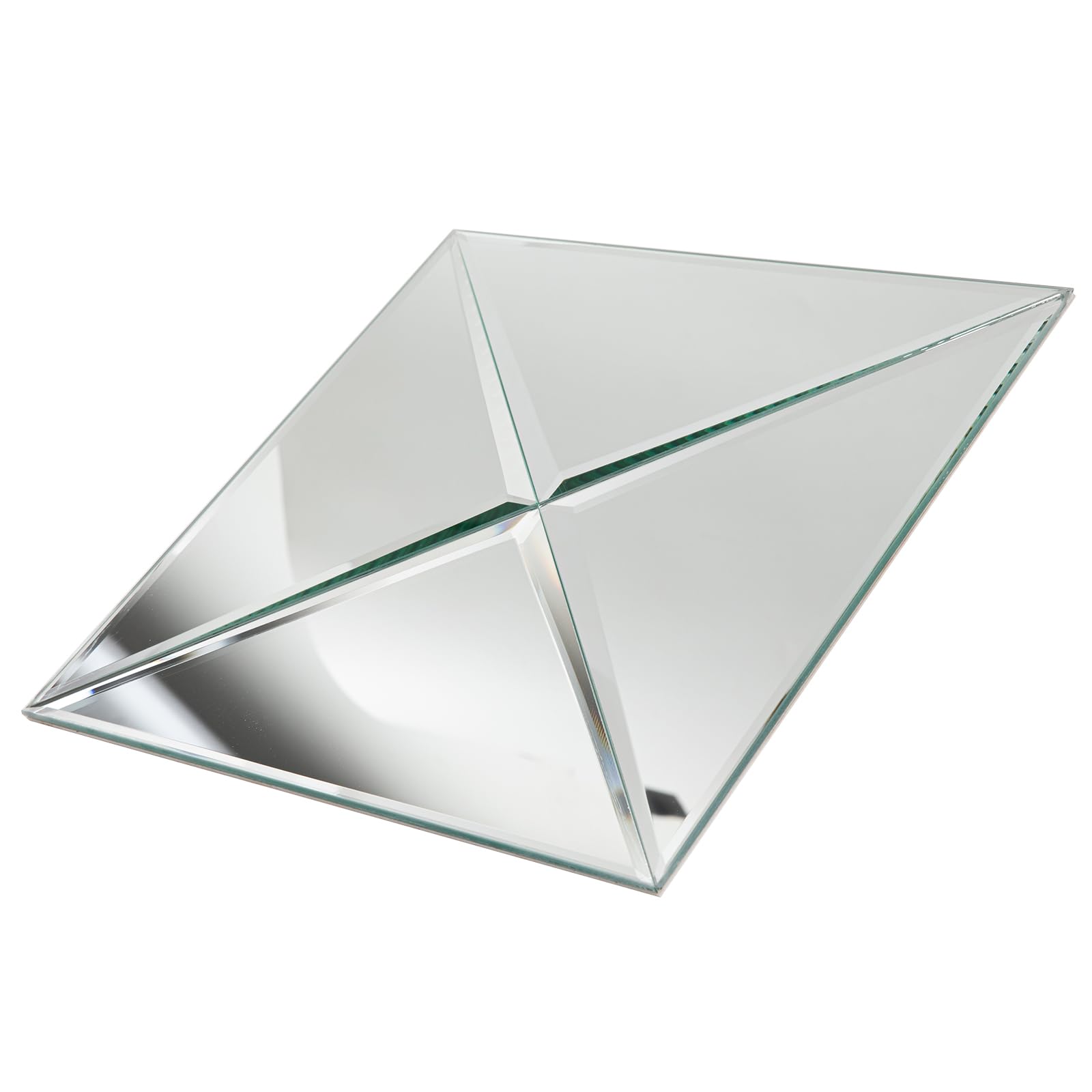 Photo 1 of Lovdeco Mirror Triangle Tile for Kitchen and Bathroom, 3D Mosaic Tile 12x12 inch, 5 Sheets
