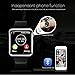 Padgene New GSM Bluetooth Smart Watch with Camera for Samsung S5 / Note 2 / 3 / 4, Nexus 6, Htc, Sony and Other Android Smartphones (V3-Rd)