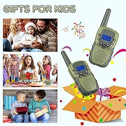 Kids Walkie Talkies Rechargeable for Boys