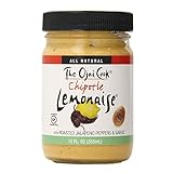 Chipotle Lemonaise - Organic, Spicy Chipotle Mayo Aioli Made With Cage-Free Eggs, Roasted Jalapeno Peppers and Garlic - 12 fl oz