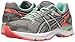 ASICS Women's Gel-Exalt 3 Running Shoe, Carbon/Silver/Flash Coral, 9 M US