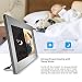 YUNTAB 10 inch Digital Picture Frame – Easy to Use for All Ages, 1280 HD Touch Screen, Instantly Share Photo by APP, Multi-User Connection, Support TF Card for 40000 Photos, Timing Start, WiFi(Gray)thumb 4