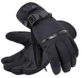 Andorra Men's Thinsulate Insulated Touchscreen Ski Gloves with Zippered Pocket