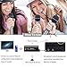 Kithouse K380F Wireless Microphone Karaoke Microphone Wireless Mic with Bluetooth Receiver Rechargeable Professional - UHF Dynamic FM Cordless Microphone For Singing Karaoke Speech(Elegant Gray)