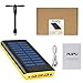 Solar charger Ruipu 24000mah Power Bank Portable charger With 3 USB Port External Battery Pack Phone Charger With 2 Flashlight For iPhone iPad Samsung HTC Cellphones Tablet And More