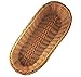 Kovot Set of 5 Wicker Bread Baskets - 14.5