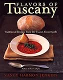 Front cover for the book Flavors of Tuscany by Nancy Harmon Jenkins