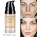 Pro Full Cover Liquid Concealer, Waterproof Smooth Matte Flawless Finish Creamy Concealer Foundation for Under Eye Dark Circles Spot Face Concealer Corrector Makeup Base