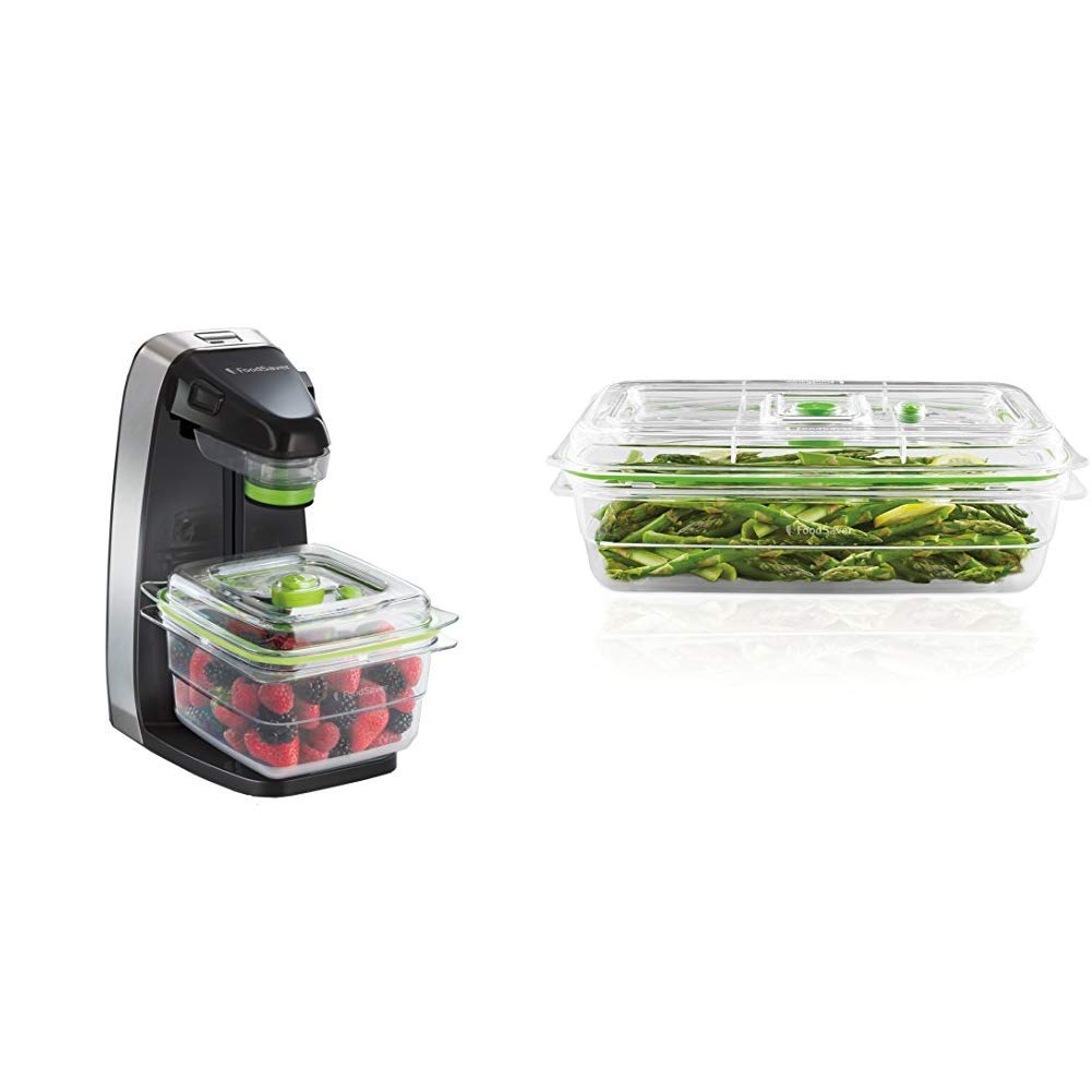 Foodsaver Fresh Appliance Envasadora al vacío, 25 W, Acero ...