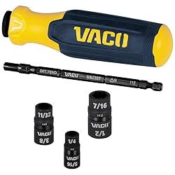 VACO VAC1070 Impact Driver, 7-in-1 SAE Multi-Bit
