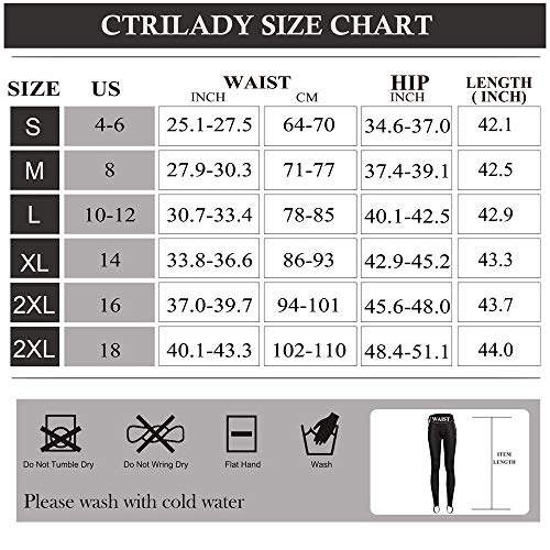 image for CtriLady Women's Wetsuit Pants Premium 2mm Neoprene Sauna Leggings for