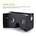Kollea Google Cardboard Virtual Reality 3D Glasses DIY Kit - Easy Setup
