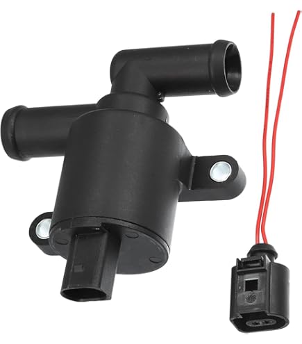 BOROCO Chauffage Vanne D'eau 4H0121671G Sensible Noir Fit Pour A1 A3 A4 A5 A6 A7 A8 Q2 Q3 Q5 Q7 Tt