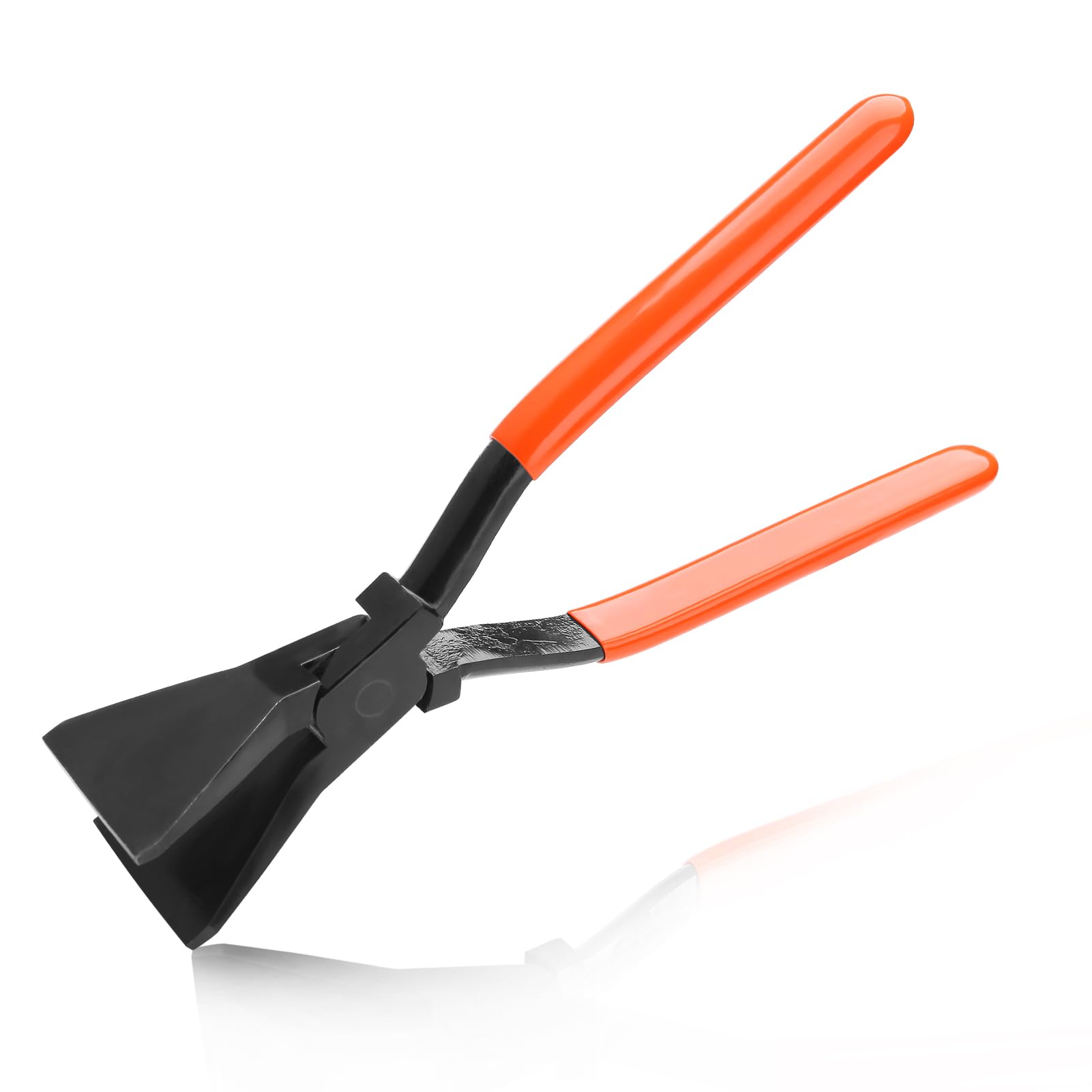LEONTOOL 11-Inch Hand Seamers - Sheet Metal Tools with PVC Handle - Bending & Flattening Pliers