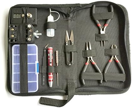 11 In 1 Coil DIY Tools Jig Kit Tool kit With Mini Vice ESD Tweezers Scissors Hand Drill
