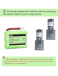 imah Ryme B13 recargable batería de teléfono inalámbrico para VTech 27910 89 1323 00 00 hogar Handset Teléfono 2 - unidades