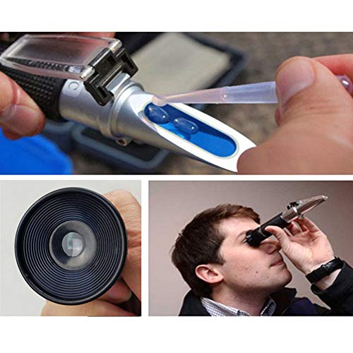 Honey Refractometer for Honey Moisture, Brix and Baume, 3in1 Uses, 58