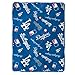 MLB Los Angeles Dodgers Royal Plush Throw, 50 x 60 Inches
