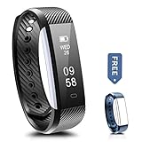 Fitness Tracker, Ronten R2 Smart Bluetooth Wristband Pedometer Smart Bracelet Sleep Monitor, Waterproof Activity Tracker Watch with Replacement Band for Android & IOS