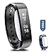 Fitness Tracker, Ronten R2 Smart Bluetooth Wristband Pedometer Smart Bracelet Sleep Monitor, Waterproof Activity Tracker Watch with Replacement Band for Android & IOS