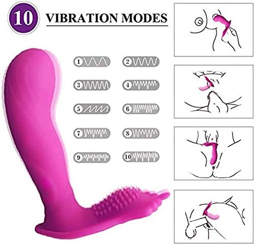 Women's Hand Free Female Electric 12 Vibrating Handfree Passion Realistic Women Toys Tshirt USB Rechargeable Double Motor