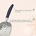 VIVAGLORY Cat Litter Scoop, Durable Metal Litter Scoop for Kitty, Sifter with Deep Shovel and Ergonomic Handle, Made of Heavy Duty Solid Aluminum, Jumbo Size, Navy Blue