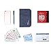 BAGSMART Travel RFID Blocking Wallet Passport Holder Cover Credit Card Organizer for Men and Women