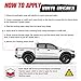 Z71 Offroad Truck Decals - 2014-2018 Bedside Stickers (Set of 2)