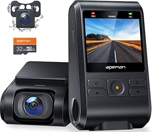 Amazon Apeman C550 Dual Dash Cam APEMAN C370 Mini Dash Cam With