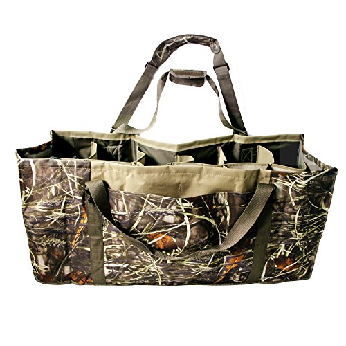 Slotted Decoy Bag with 12 Pockets Designed to Protect Decoys