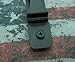Black Chicago Screw - Thru Hole Binding Post Kit 1/8, 1/4, 3/8, 1/2 Inch Machine Screw Fasteners + Rubber Washers, QuickClipPro Kydex Leather Holster Sheath (1/4