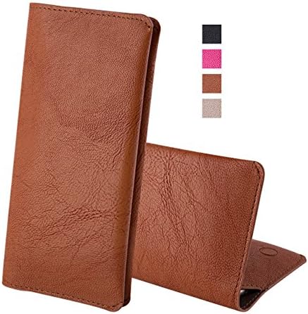 SAMSUNG S7 G9300 Leather Case, eightNice 8Nice Color Leather ID Wallet Magnetic Flap Pouch Case for SAMSUNG Galaxy S7 SM-G9300 G9300 5.1'' (Brown)